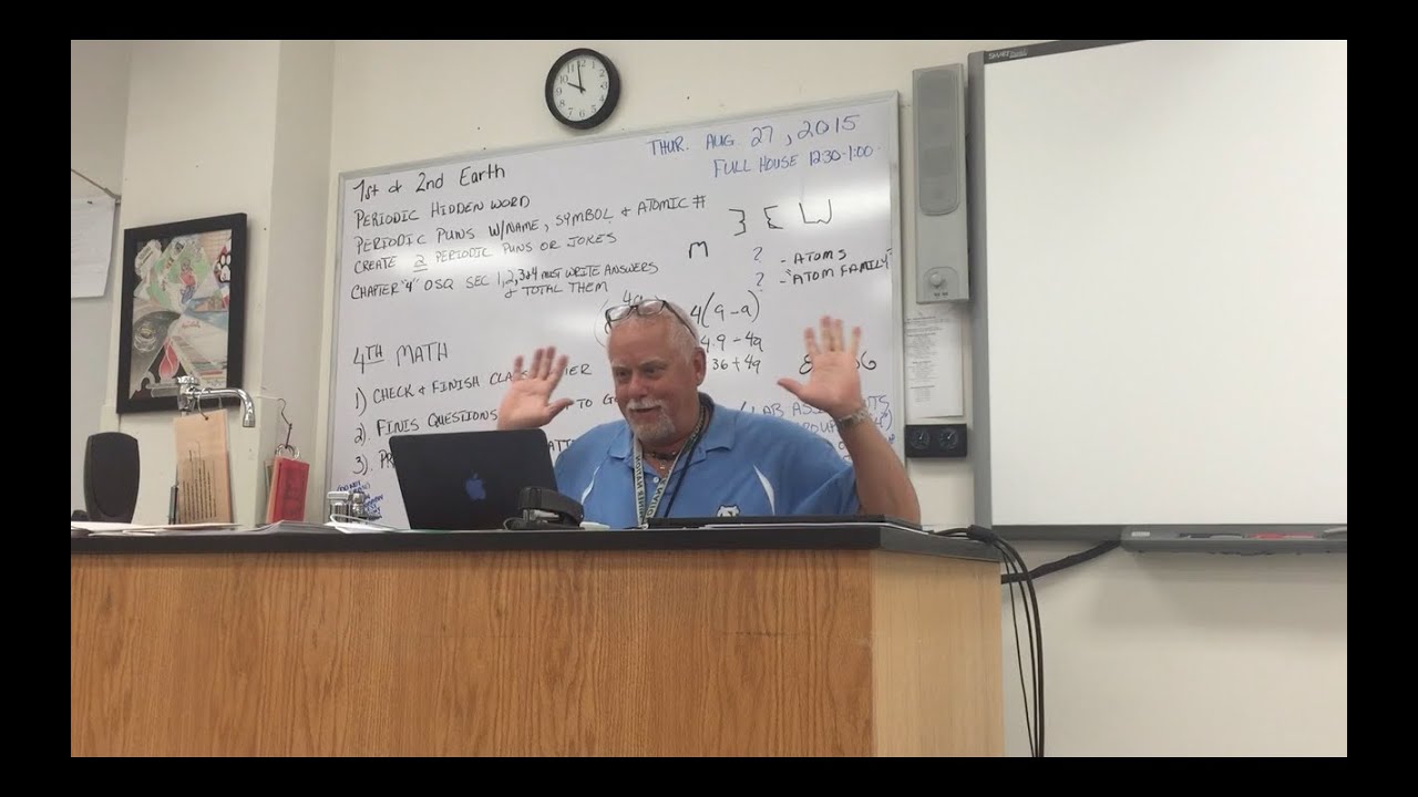 HIDDEN SPEAKER PRANK ON MY SCIENCE TEACHER!