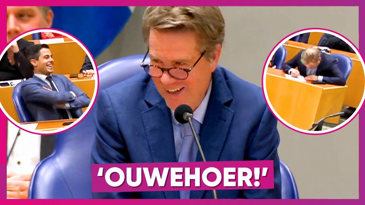 Hilarisch! Bosma neemt hele Kamer op de hak in speech