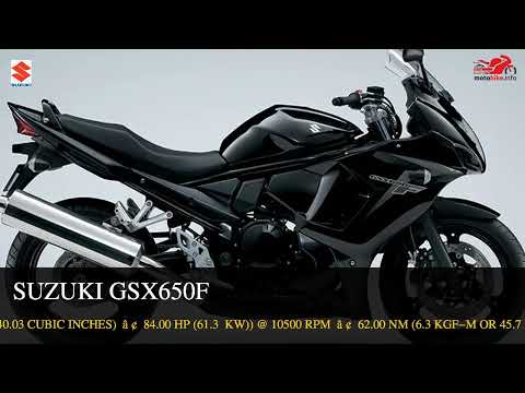 Suzuki GSX650F - Video 1