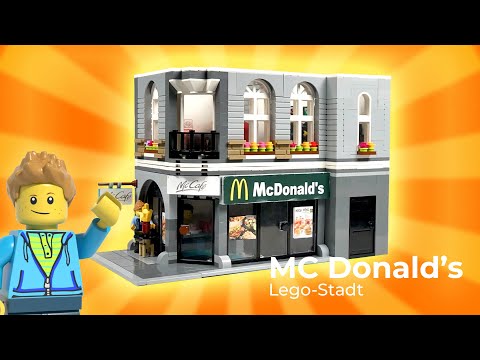 Lego-Stadt (Teil 29) MC Donald's MOC Teil 2.