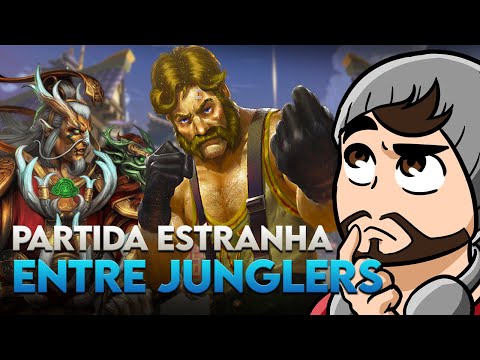 MERCÚRIO, PARTIDA ESTRANHA ENTRE JUNGLERS - ⚡ Smite BR Ranked Duelo