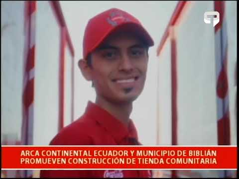 Arca Continental Ecuador y Municipio de Biblián promueven construcción de tienda comunitaria