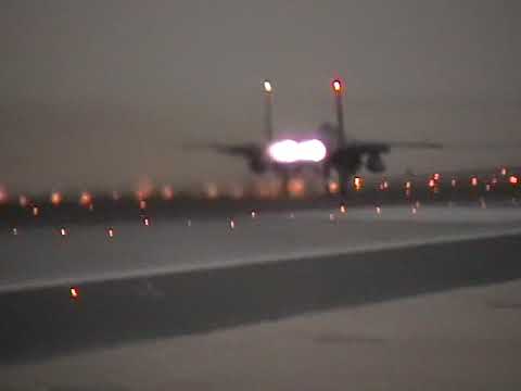 F-15E Strike Eagle takeoff & unrestricted climb (WSO POV).  No music; just the sound of freedom.