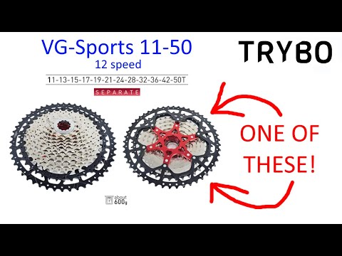 First Look: VG-Sports 12 Speed 11-50 Cassette.