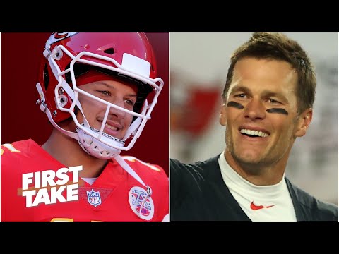 派崔克·馬赫姆斯的球季比湯姆·布雷迪更厲害？ | First Take (Did Patrick Mahomes have a better season than Tom Brady? | First Take)