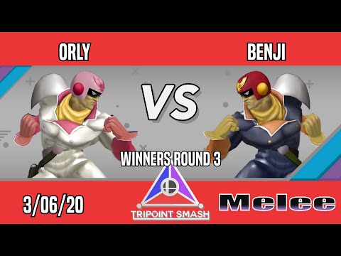 Tripoint Smash 100 - Winners Round 3 - ORLY(Captain Falcon) Vs. Benji(Captain Falcon)