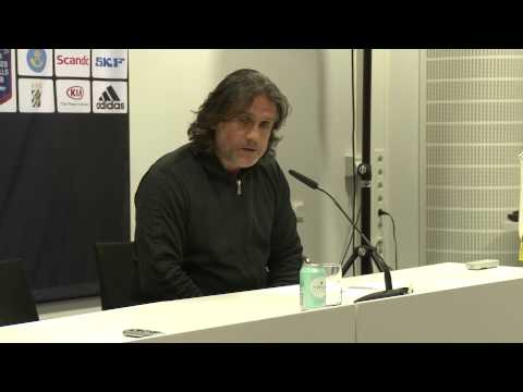 Presskonferensen efter IFK Göteborg - Syrianska