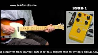 BearFoot Sparkling Yellow OD1 ギターエフェクター BearFoot Sparkling Yellow OD1 ギターエフェクター AGH | Bearfoot FX