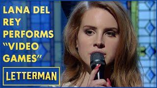 Lana Del Rey Performs &quot;Video Games&quot; | Letterman