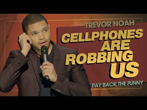 "Emojis & Selfies: Cellphones Are Robbing Us" - TREVOR NOAH (Pay Back The Funny) 2015 Video