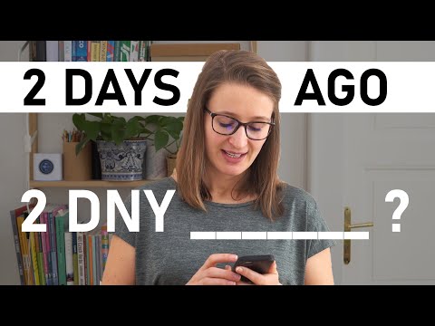 Are You Using 'AGO' Correctly in Czech?