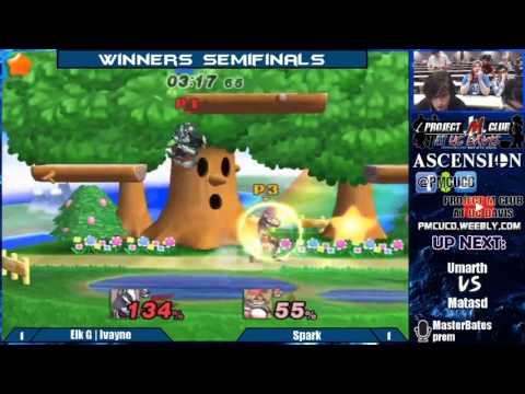 "Ascension 6/18/16" - Ivayne (Wolf) v. Spark (Sheik) - Winners Semis