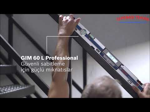 BOSCH GIM 60L LAZERLİ DİJİTAL EĞİM ÖLÇER