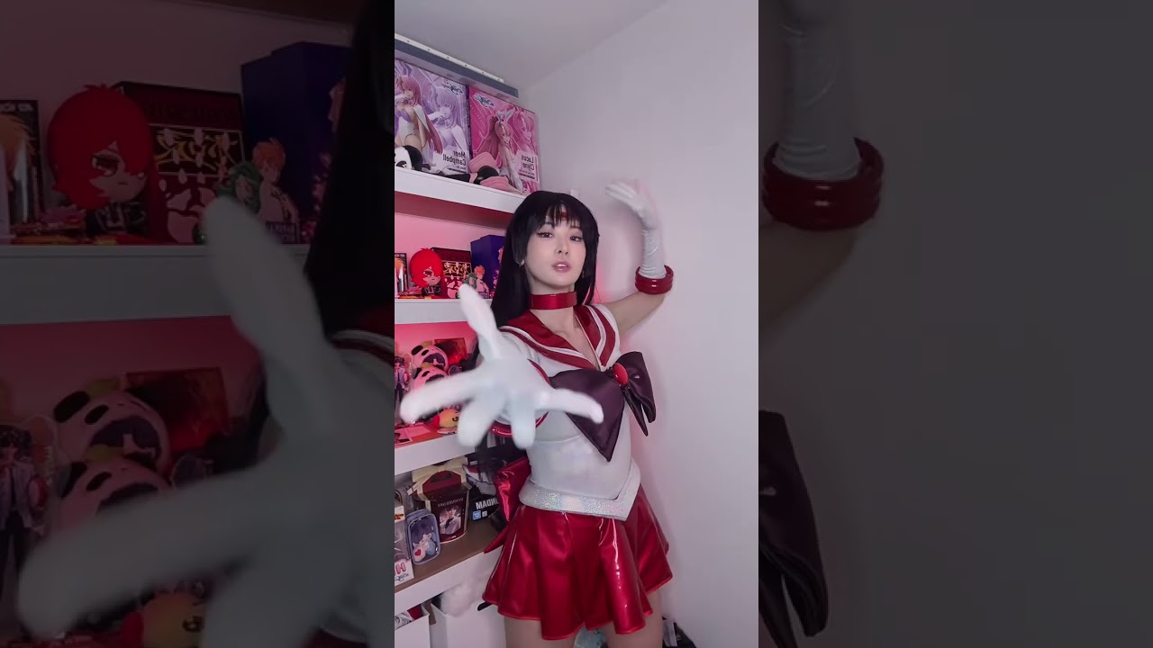 セーラーマーズで流行りのダンスやってみた🔥 #cosplay #sailormars #sailormarscosplay #コスプレ