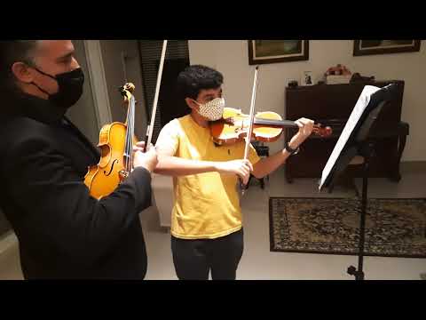 Lição 82 do Hans Sitt, aula Gabriel