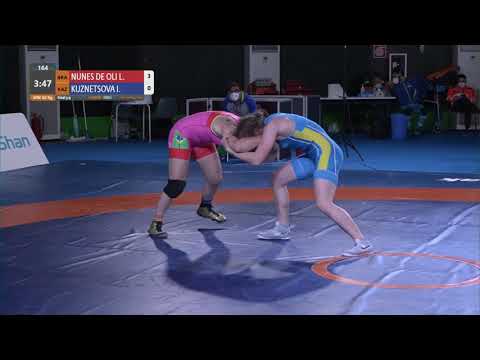 BRONZE WW - 62 kg: L. NUNES DE OLI (BRA) v. I. KUZNETSOVA (KAZ)