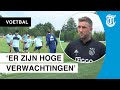 Eerste training Ajax: ‘Erg benieuwd naar Antony’
