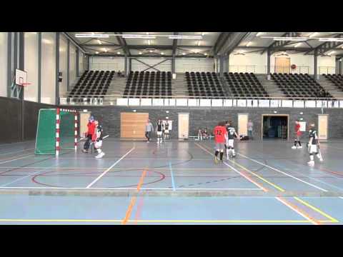 HCPijnacker JC1 - Cartouche JC2 - zaalhockey - 9 januari 2011