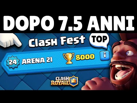 DOPO 7,5 ANNI... GRAX SUPERA 8000 COPPE! - Clash Royale