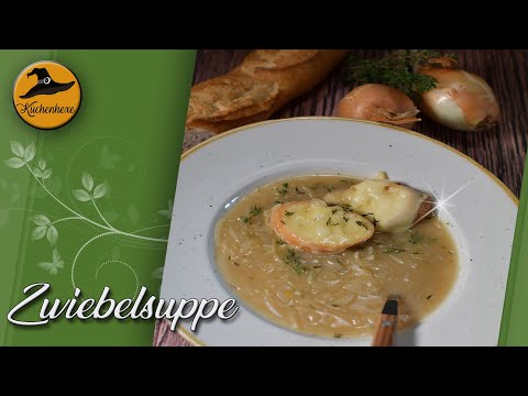 Zwiebelsuppe  ( Schnell gemacht  und so köstlich )