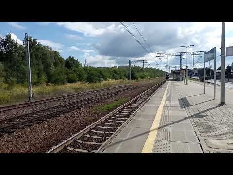 Pociąg  PKP Intercity IC3514 Artus relacji Przemyśl-Gdynia Główna. Skład prowadzi EP09-014.