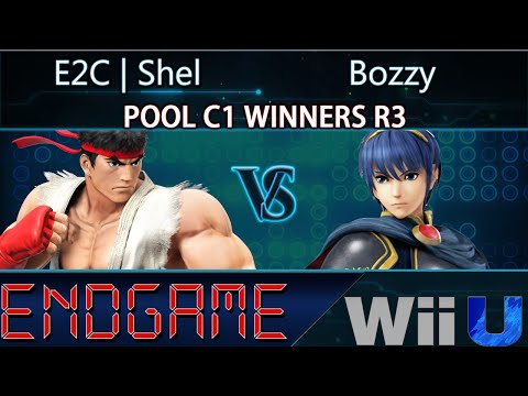 Endgame POOL C1 WINNERS R3 - E2C | Shel (Ryu) vs Bozz (Marth)