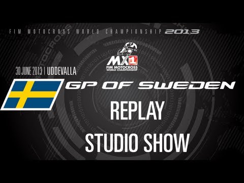 MXGP of Sweden 2013 - STUDIO SHOW - Motocross