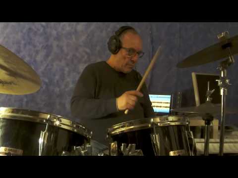 Polyrhythmic Ostinato 5 & Exercise 4 - with ghost notes - Time Manipulation Drum Book