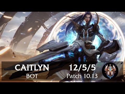 Caitlyn Bot vs Kai'Sa | Pinoy Challenger Replay Patch 10.13