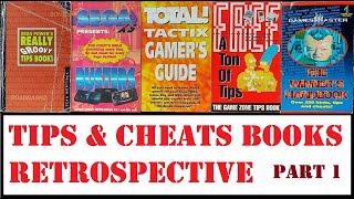 Video Game Tips & Cheats Books Retrospective - Part 1