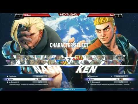 Street Fighter 5 Tournament: Next Level Battle Circuit V.27 - LI Joe (Nash) v FattyBlack (Ken)