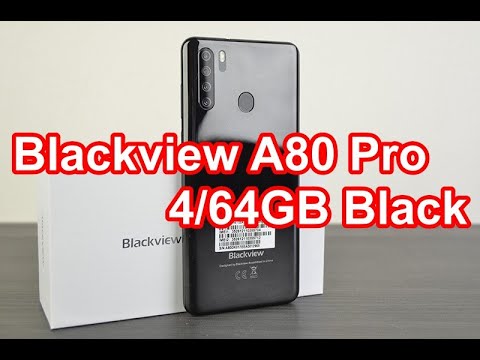Распаковка телефон Blackview A80 Pro 4/64GB Black