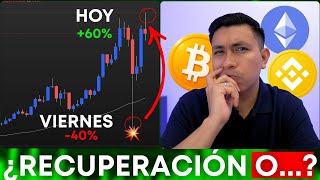 🤔BITCOIN AND ALTCOINS RECOVER BUT... WAS THERE MANIPULATION?