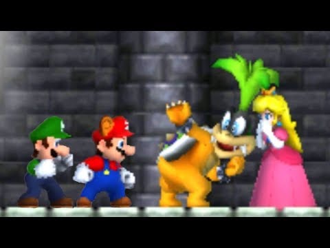 New Super Mario Bros 2 - 100% Co-Op Walkthrough - World 1 (All Star Coins & Secret Exits)