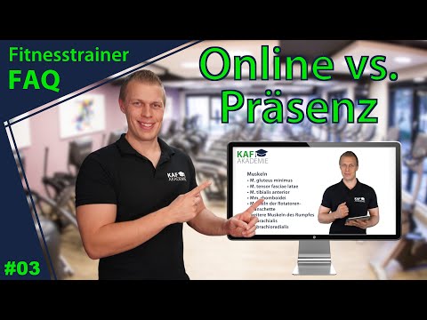 Kann eine Online Fitnesstrainer Ausbildung einen Präsenzlehrgang ersetzen? | Fitnesstrainer FAQ #3