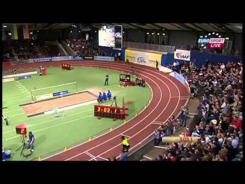 Genzebe Dibaba wins 1500m at 2013 IAAF Indoor Karl