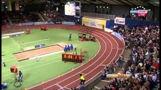 Genzebe Dibaba wins 1500m at 2013 IAAF Indoor Karl
