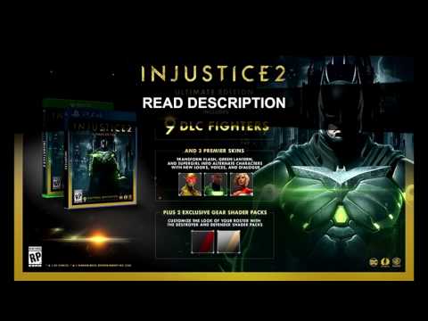INJUSTICE 2 ULTIMATE EDITION PS4 Giveaway Contest