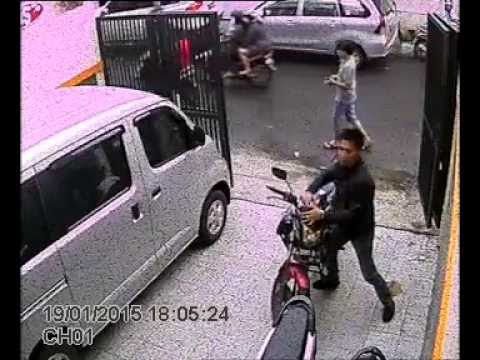 Wanted Video Cara Maling Motor Berbahaya
