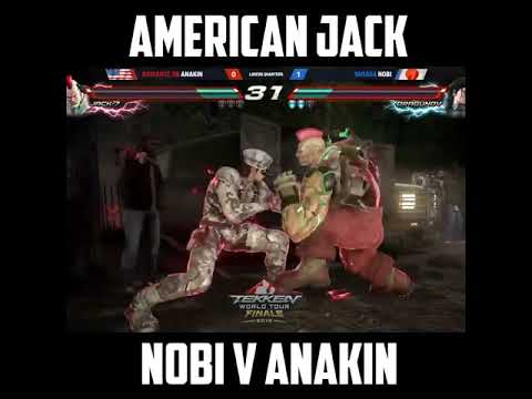 AMERICAN IN TOP 8! 🔥🔥🔥 Anakin (Jack-7) vs Nobi (Dragunov) Tekken 7 World Tour Finals