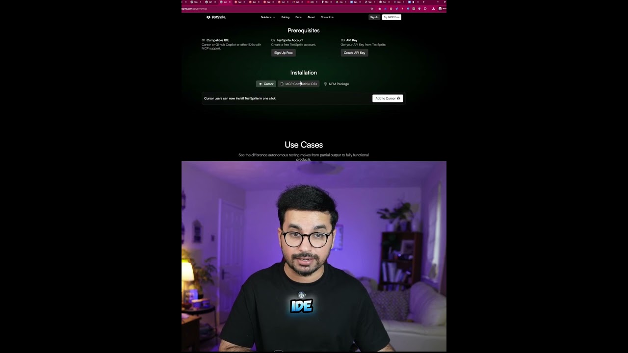 TestSprite AI: The Best FREE No-Code Testing Agent for Frontend & Backend Automation