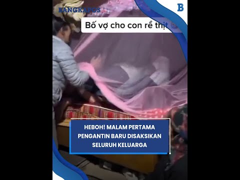 Exciting! The Newlyweds' First Night Witnessed by the Whole Family