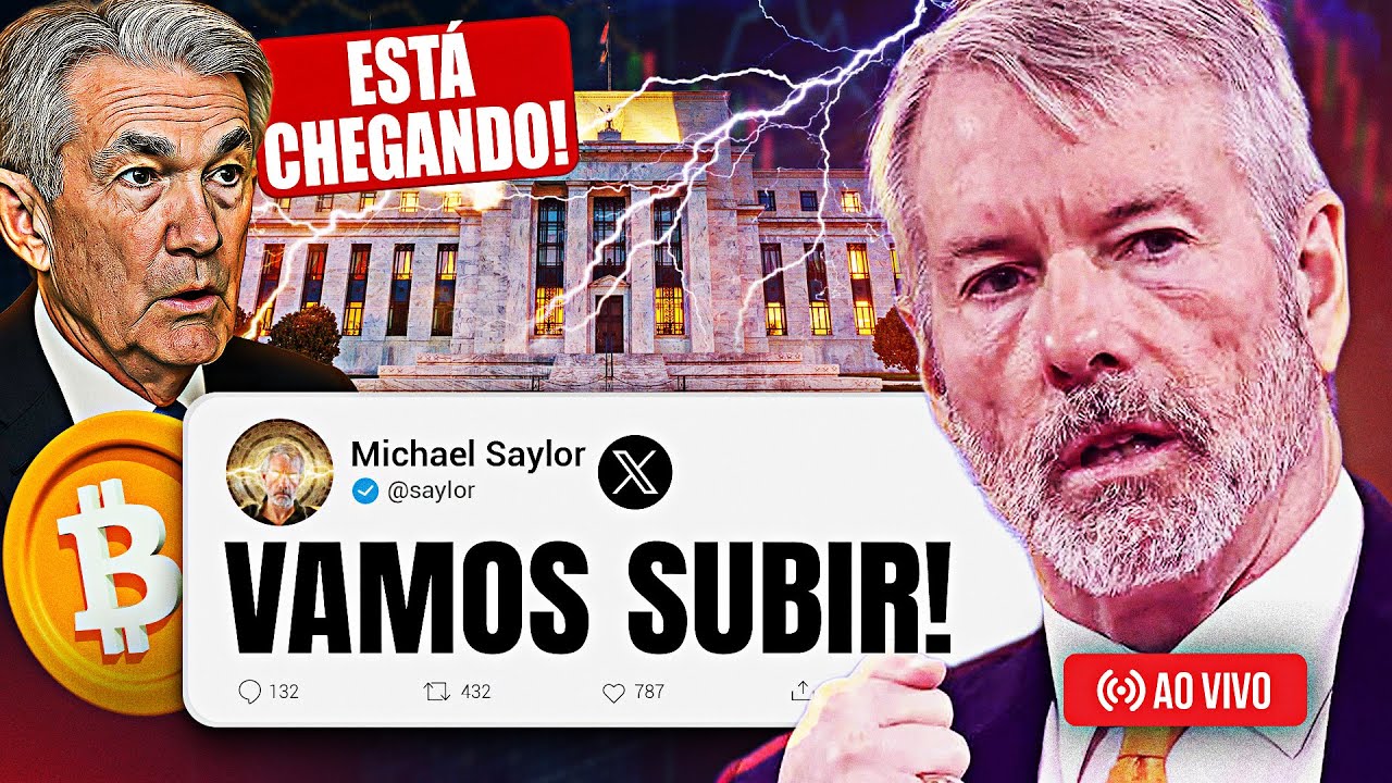 BITCOIN! INSTITUCIONAIS VOLTAM A COMPRAR BTC PESADO! SAYLOR COMENTA FALA DE TOM LEE! 24H PARA O PPI!