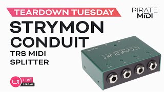 Video thumbnail for Teardown Tuesday #1 - Strymon Conduit by PIRATE MIDI
