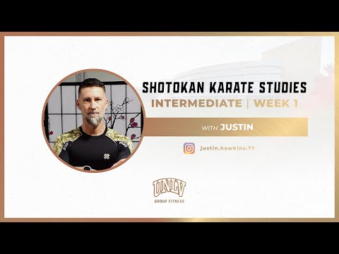 Shotokan Karate Studies Programs- (Intermediate, Class #1)