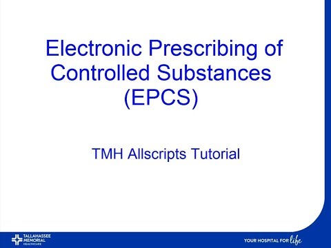 Tmh Allscripts Epcs Tutorial