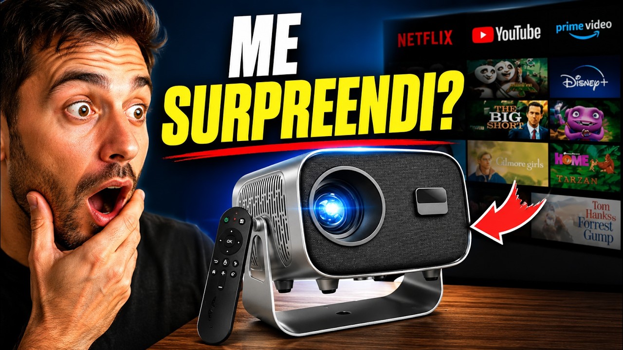 Adeus TV CARA!📺 T15 Pro, PROJETOR DE 100 Polegadas PRA POBRE SER FELIZ?🤔