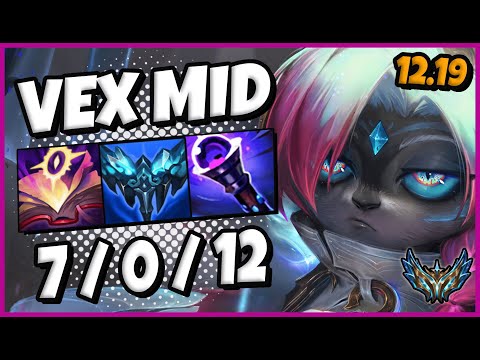 Vex MID vs Ryze | KR Challenger Patch 12.19 | Season 12 🌟