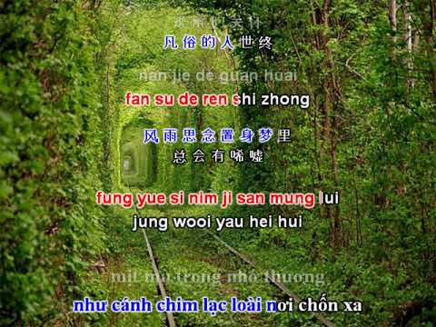 Truy Mộng Nhân (Thiên Nhược Hữu Tình) [Karaoke] Song Ngữ Lời Việt