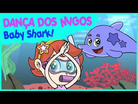 Dança Dos Migos (Baby Shark) - Viaja Clarinha - Desenho infantil